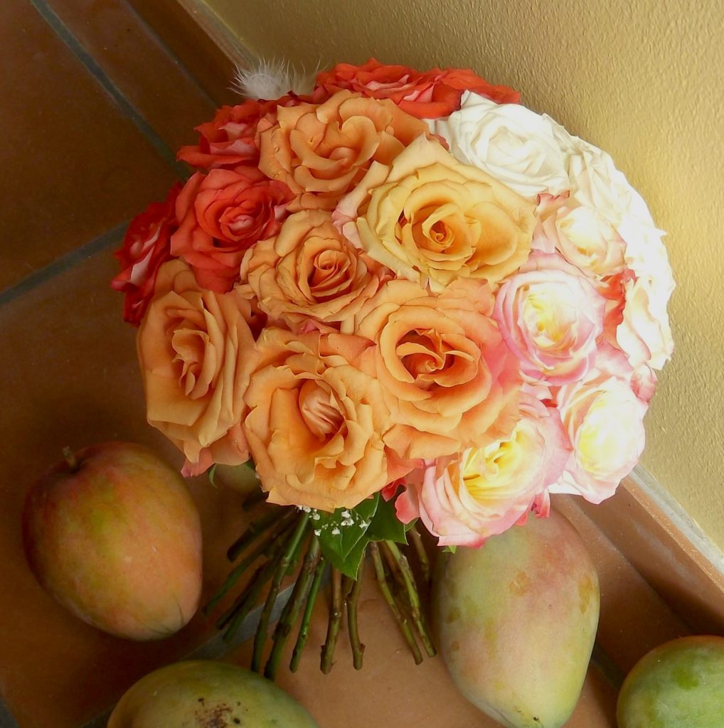 Ombre bridal bouquet