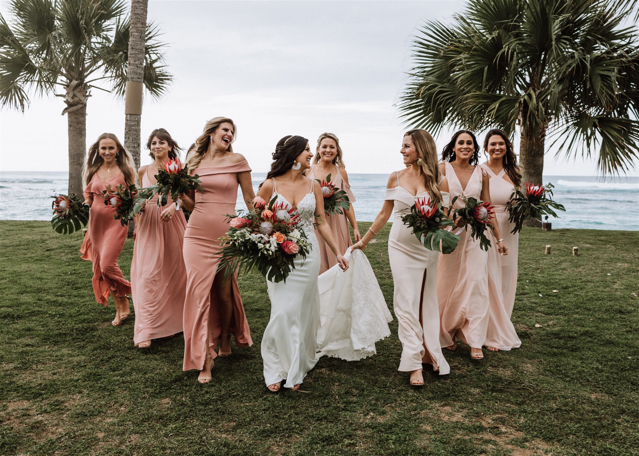 Mismatched Boho Bridesmaid Dresses The Stunning Bride @megzheath And Her Tribe Dressed In Mix And Match Mismatched Boho Bridesmaid Dresses The Stunning Bride @megzheath And Her Tribe Dressed In Mix And Match