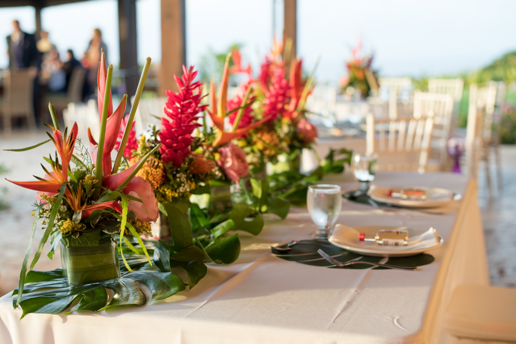 Reception Decor : Fusion Floral Art \u0026 Beach Villas Destination Wedding Venue, image size:2048x1367